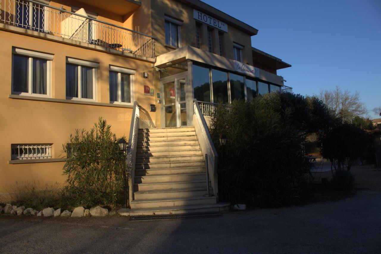 Logis Hotel Le Clement V Roquemaure  Luaran gambar